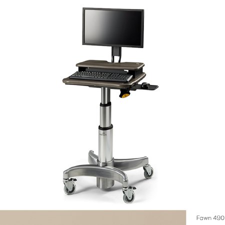 Picture of Midmark® Workstation Secure Laptop Workstation with Mouse Tray Without Drawers Without Shelves6219-001-490