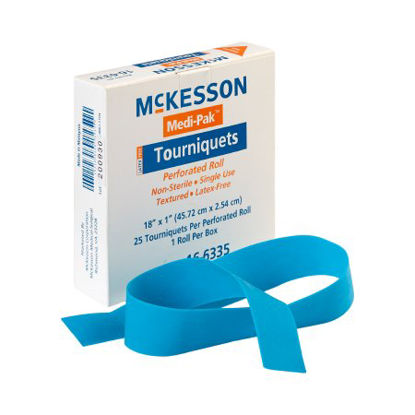 Picture of McKesson Tourniquet Band on Roll 18 Inch Length16-6335