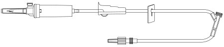 Picture of Primary Administration Set MedStream 20 Drops / mL Drip Rate 81 Inch Tubing 1 PortMS721