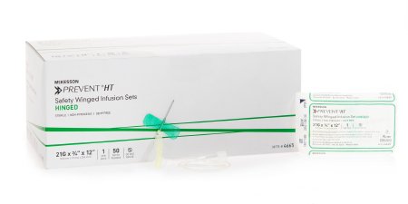 Picture of Infusion Set McKesson Prevent® 21 Gauge 3/4 Inch 12 Inch Tubing Without Port4665