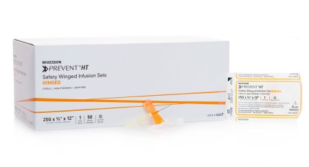 Picture of Infusion Set McKesson Prevent® 25 Gauge 3/4 Inch 12 Inch Tubing Without Port4667