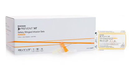 Picture of Infusion Set McKesson Prevent® 25 Gauge 3/4 Inch 12 Inch Tubing Without Port4667