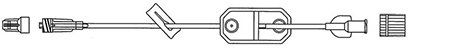 Picture of Extension Set McKesson 9 Inch Tubing Without Ports 3 mL Priming Volume DEHP-FreeMS421