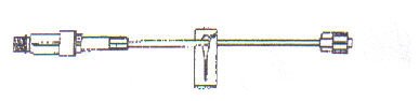 Picture of Extension Set SafeDay* 8 Inch Tubing 1 Port 0.61 mL Priming Volume DEHP-Free352901