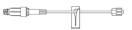 Picture of Extension Set UltraSite® 8 Inch Tubing 1 Port 0.61 mL Priming Volume DEHP-Free473448