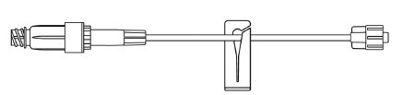 Picture of Extension Set UltraSite® 8 Inch Tubing 1 Port 0.61 mL Priming Volume DEHP-Free473448
