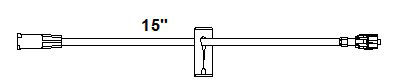 Picture of Extension Set Caresite 17 Inch Tubing 0.5 mL Priming Volume DEHP-Free470065