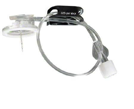 Picture of Huber Needle Infusion Set Surecan™ Safety II 20 Gauge 0.6 Inch 7-1/2 Inch Tubing Without Port4447005-02