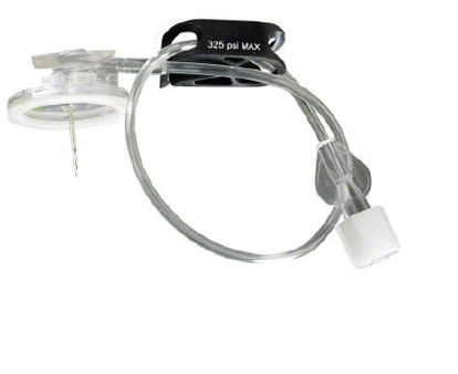 Picture of Huber Needle Infusion Set Surecan™ Safety II 20 Gauge 0.6 Inch 7-1/2 Inch Tubing Without Port4447005-02