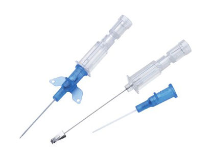 Picture of Peripheral IV Catheter Introcan Safety® 20 Gauge 1.25 Inch Sliding Safety Needle4252535-02
