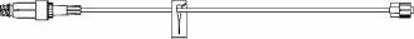 Picture of Extension Set UltraSite® 14 Inch Tubing 1 Port 0.95 mL Priming Volume DEHP-Free473445