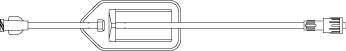 Picture of Extension Set 10 Inch Tubing 4.3 mL Priming Volume DEHP-Free473994