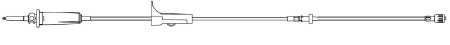 Picture of Primary Administration Set Vista® 15 Drops / mL Drip Rate 102 Inch TubingV9905