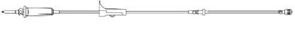 Picture of Primary Administration Set Vista® 15 Drops / mL Drip Rate 102 Inch TubingV9905
