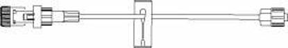 Picture of Extension Set Safsite® 7.5 Inch Tubing 1 Port 0.52 mL Priming Volume DEHP-Free472060