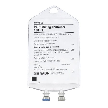 Picture of Empty Partial Additive Bag PAB® 150 mLS5904-52