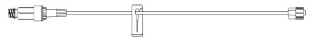 Picture of Extension Set 14 Inch Tubing 1 Port 0.95 mL Priming Volume DEHP-Free473441