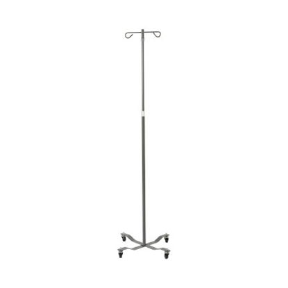 Picture of IV Stand Floor Stand McKesson 2-Hook 4-Leg, Rubber WheelsMS400E