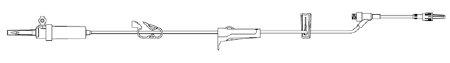 Picture of Primary Administration Set Z-800 20 Drops / mL Drip Rate 105 Inch Tubing 1 PortB2-70071-D