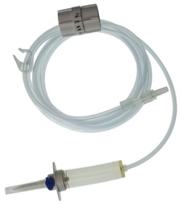 Picture of Regulator Set 20 Drops / mL Drip Rate 100 Inch Tubing Without PortsPMIFR100
