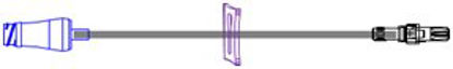 Picture of Extension Set 7 Inch Tubing 1 Port 0.24 mL Priming Volume DEHP-FreeB33150