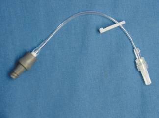 Picture of Extension Set Bravo 24® 7 Inch Tubing 1 Port 0.3 mL Priming Volume DEHP-FreeB9936