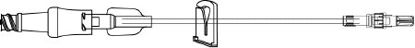 Picture of Extension Set Bravo 24® 7 Inch Tubing 1 Port 0.3 mL Priming Volume DEHP-FreeSC9036