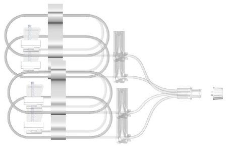 Picture of Subcutaneous Infusion Set Sub-Q 27 Gauge X 4 9 mm 36 Inch Tubing Without PortSUB-410