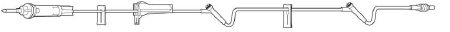 Picture of Primary Administration Set Interlink® 10 Drops / mL Drip Rate 101 Inch Tubing 2 Ports2C6425