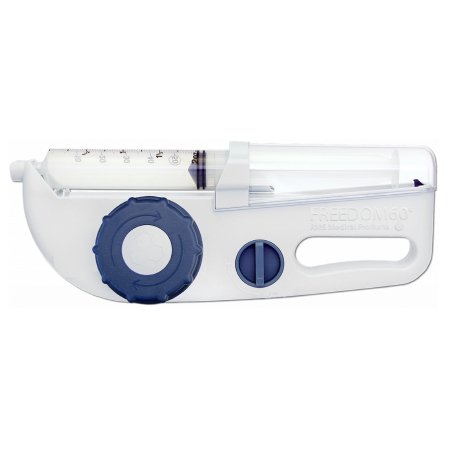 Picture of Syringe Infusion Pump Freedom60® 1-3/4 X 4-1/2 X 12 Inch 14 oz. Capacity 50 mL Volume 1/2 mL / Hr. to 1200 mL / Hr. Flow RateF10050