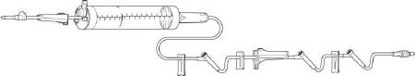 Picture of Solution Set Buretrol 60 Drops / mL Drip Rate 116 Inch Tubing 4 Ports2C7562
