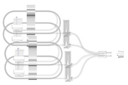 Picture of Subcutaneous Infusion Set Sub-Q 27 Gauge X 4 6 mm 36 Inch Tubing Without PortSUB-400