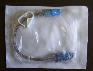 Picture of Extension Set Maxplus® Clear 7 Inch Tubing 1 End Port 0.7 mL Priming Volume DEHP-FreeMP5303-C