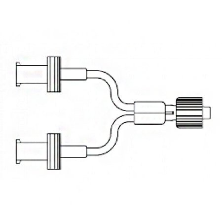 Picture of Extension Set 2.5 Inch Tubing 0.4 mL Priming VolumeDB-003-03