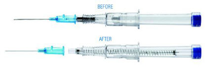 Picture of Peripheral IV Catheter VanishPoint® 24 Gauge 0.75 Inch Retracting Safety Needle31221