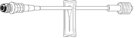 Picture of Extension Set 5 Inch Tubing 1 Port 0.9 mL Priming Volume DEHP-Free2N3375