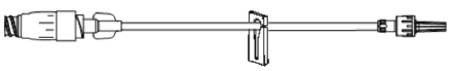 Picture of Extension Set Maxplus® 7 Inch Tubing 1 Port 0.51 mL Priming Volume DEHP-FreeMP9004-C