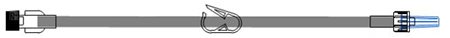 Picture of Extension Set McKesson 30 Inch Tubing Without Ports 5.164 mL Priming VolumeMS405