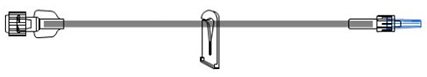 Picture of Extension Set McKesson 36 Inch Tubing Without Ports 0.8 mL Priming VolumeMS416