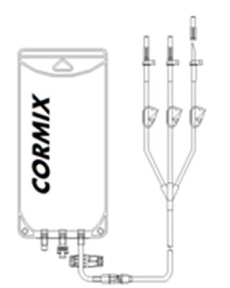 Picture of EVA Empty 3 Leg Bag McKesson 2000 mL64125