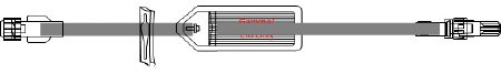 Picture of Extension Set McKesson 10 Inch Tubing Without Ports 3.0 mL Priming Volume DEHP-FreeMS425
