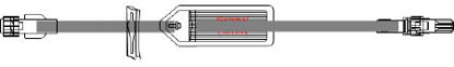 Picture of Extension Set McKesson 10 Inch Tubing Without Ports 3.0 mL Priming Volume DEHP-FreeMS425