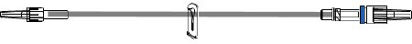 Picture of Extension Set McKesson 60 Inch Tubing Without Ports 1.2 mL Priming Volume DEHP-FreeMS460S