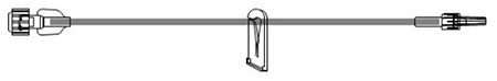 Picture of Extension Set McKesson 36 Inch Tubing Without Ports 0.19 mL Priming VolumeMS406