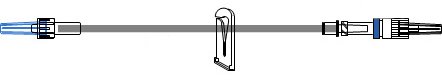 Picture of Extension Set McKesson 45 Inch Tubing Without Ports 0.916 mL Priming VolumeMS445S