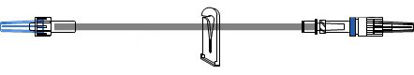 Picture of Extension Set McKesson 45 Inch Tubing Without Ports 0.916 mL Priming VolumeMS445S