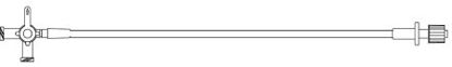 Picture of Extension Set 22 Inch Tubing 2 Ports 1.8 mL Priming Volume DEHP456025
