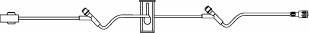 Picture of Extension Set 32 Inch Tubing 2 Ports 5.0 mL Priming Volume DEHP-FreeV5409