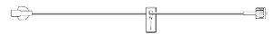 Picture of Extension Set 60 Inch Tubing 0.5 mL Priming Volume PVC-Free, DEHP-FreeV6222