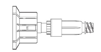 Picture of Vial Access Spike UltraSite®412720